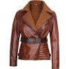 Brown - Tomb Leather Jacket