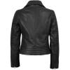 imageBlingsoul Asymmetrical Lambskin Leather Jacket Women  Stylish Womens Leather JacketsGadot  Black Jacket