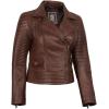 imageBlingsoul Asymmetrical Lambskin Leather Jacket Women  Stylish Womens Leather JacketsGadot  Cognac Jacket