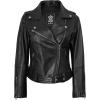 imageBlingsoul Asymmetrical Lambskin Leather Jacket Women  Stylish Womens Leather JacketsMargaret  Black Jacket