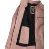 imageBlingsoul Cafe Racer Leather Jacket Womens  Real Lambskin Leather Jackets for WomenCafe Racer  Pink Jacket