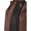 imageBlingsoul Leather Blazer Jacket Women  Leather Coats for WomenSurrey  Cognac Jacket