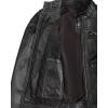 imageBlingsoul Leather Jacket Women  Quilted Cafe Racer Style Womens Leather JacketsDiamond1  Brown Jacket