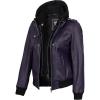 Edinburgh - Purple Hood Jacket