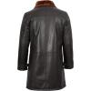 imageBlingsoul Black Car Coat Men  Winter Shearling Long Leather Jackets For MenBlackBrown  Turlock Shearling Coat