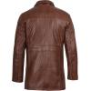 imageBlingsoul Leather Car Coats For Men  Real Leather Jacket MenBristol  Tan Jacket