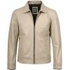 imageBrown Leather Jacket Men  Black Real Lambskin Mens Leather JacketBeige  Jose Jacket