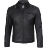 imageLeather Jacket Men Black and Brown Leather Jackets For MenVermount  Matte Black