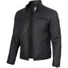 imageLeather Jacket Men Black and Brown Leather Jackets For MenVermount  Matte Black
