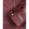imageBlingsoul Leather Blazer Jacket Women  Leather Car Coats For WomenBitonto  Blazer Maroon