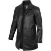 Black - Super Leather Coat
