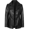 image:imageBlingsoul Leather Blazer Jacket Women  Real Leather Coat For WomensBitonto  Black Jacket