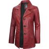 image:imageBlingsoul Leather Blazer Jacket Women  Real Leather Coat For WomensBitonto  Blazer Red