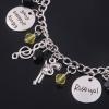 image:imageBlingsoul Elegant Bracelets for Women  98 Adjustable Bracelet for Women Inspired Jewelry GiftMusical Charm Bracelet