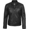 image:imageBlingsoul Real Lambskin Leather Jacket Men  Leather Jackets for MenBlack  Bickford Jacket