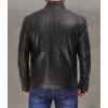 image:imageBlingsoul Real Lambskin Leather Jacket Men  Leather Jackets for MenBlack  Clinton Jacket