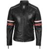 image:imageBlingsoul Real Lambskin Leather Jacket Men  Leather Jackets for MenBlack  Harry Jacket