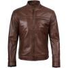 image:imageBlingsoul Real Lambskin Leather Jacket Men  Leather Jackets for MenCognac  Bickford Jacket