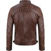 image:imageBlingsoul Real Lambskin Leather Jacket Men  Leather Jackets for MenDiamond1  Brown Jacket