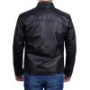 image:imageBlingsoul Real Lambskin Leather Jacket Men  Leather Jackets for MenRicardo Cowhide  Black Jacket