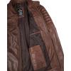 image:imageBlingsoul Real Lambskin Mens Leather Jackets  Cafe Racer Style Premium Leather Jacket MenFelix  Cognac Wax Jacket