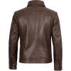 image:imageBrown Leather Jacket Men  Black Real Lambskin Mens Leather JacketJose  Chocolate Brown Jacket