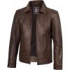 image:imageBrown Leather Jacket Men  Black Real Lambskin Mens Leather JacketJose  Chocolate Brown Jacket