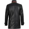 image:imageBlingsoul Leather Car Coats For Men  Real Leather Jacket MenErin  Black  Cognac Jacket