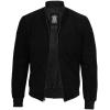 image:imageBlingsoul Leather Jacket Men Black and Brown Leather Jackets For MenAdamsville  Black Suede Jacket