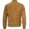 image:imageBlingsoul Leather Jacket Men Black and Brown Leather Jackets For MenLight Brown  Adamsville Suede Jacket