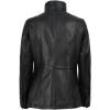 image:imageBlingsoul Leather Car Coats for Womens  Black Brown Real Long Leather Jacket WomenErin  Black  Blue Leather Coat