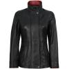 image:imageBlingsoul Leather Car Coats for Womens  Black Brown Real Long Leather Jacket WomenErin  Black  Red Leather Coat