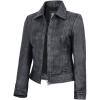 Jose Washed - Black Leather Jacket
