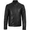 image:imageBlingsoul Leather Jacket Men Black and Brown Leather Jackets For MenErvin  Black Jacket