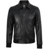 image:imageBlingsoul Leather Jacket Men Black and Brown Leather Jackets For MenSteven  Black Jacket
