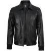 image:imageBlingsoul Leather Jacket Men Black and Brown Leather Jackets For MenSteven  Black Jacket