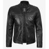 image:imageBlingsoul Leather Jackets For Men  Real Lambskin Motorcycle Style Mens Leather JacketJoe  Black Jacket