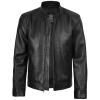 image:imageBlingsoul Real Lambskin Leather Jacket Men  Leather Jackets for MenOwen  Black Jacket