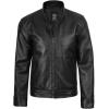 image:imageBlingsoul Real Lambskin Leather Jacket Men  Leather Jackets for MenOwen  Black Jacket