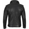 image:imageBlingsoul Stylish Black amp Brown Cafe Racer Leather Jacket For Men  Real Lambskin Leather Motorcycle Jacket mensTavares  Black Jacket