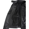 image:imageBlingsoul Real Caf Racer Leather Jacket Women  Moto Style Lambskin Leather Jacket for WomenBickford  Black