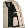 image:imageBlingsoul Vintage Distressed Leather Jacket for Men  Shirt Collar Genuine Lambskin Mens Leather JacketBeige