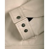 image:imageBlingsoul Vintage Distressed Leather Jacket for Men  Shirt Collar Genuine Lambskin Mens Leather JacketBeige