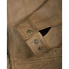 image:imageBlingsoul Vintage Distressed Leather Jacket for Men  Shirt Collar Genuine Lambskin Mens Leather JacketCamel Wax