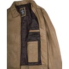 image:imageBlingsoul Vintage Distressed Leather Jacket for Men  Shirt Collar Genuine Lambskin Mens Leather JacketCamel Wax