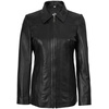 image:imageBlingsoul Leather Coats for Womens  Real Long Leather Jacket WomenMarsha  Black Jacket