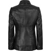 image:imageBlingsoul Leather Coats for Womens  Real Long Leather Jacket WomenMarsha  Black Jacket