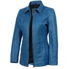Marsha - Vivid Blue Wax Leather Jacket
