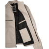 image:imageBlingsoul Mens Leather Jacket  Real Lambskin Motorcycle Cafe Racer Biker Style JacketBeige