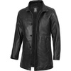 image:imageBlingsoul Leather Car Coats For Men  Real lambskin Jacket MensBristol  Black Jacket